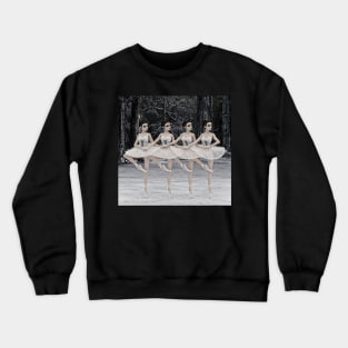 Four Little Swans Ballet Dancers Crewneck Sweatshirt